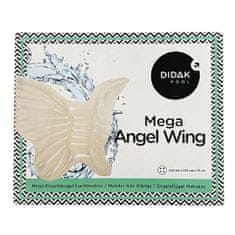 Nafukovací lehátko Mega andělská křídla bílá - 250 x 130 x 15 cm