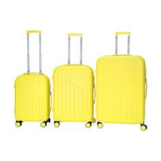 shumee Cestovní kufry 3 v 1 ve žluté barvě