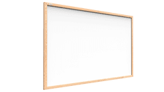 Allboards Magnetická tabule 90 x 60 ALLboards NATURAL TM96D + dřevěný bukový stojan EW01