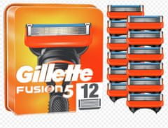 Gillette Fusion5 Náhradní hlavice k pánskému holicímu strojku 12 ks 