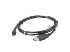 Lanberg Micro USB (M) na USB-A (M) 2.0 kabel 1m, černý