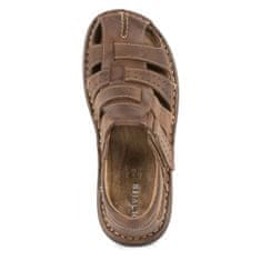 Pánské sandály 467 Dark Brown velikost 48