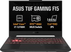 ASUS TUF Gaming F15 (2023), šedá (FX507ZV4-LP037)
