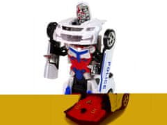 Lean-toys Policejní auto 2v1 Transformers Výstřely