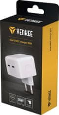 Yenkee YAC 2133 Dual USB C nabíječka 36W