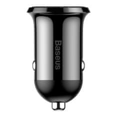 BASEUS Grain Pro autonabíječka 2x USB 4.8A, černá