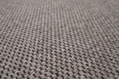 Vopi AKCE: 120x120 cm Kusový koberec Nature tmavě béžový čtverec 120x120