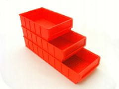 Allit ShelfBox 500 B policový kontejner | Červené