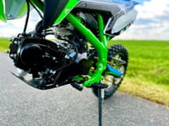 Leramotors Dětská benzínová motorka Pitbike Leramotors by APOLLO THUNDER 125cc 17/14 E-Start - zelená