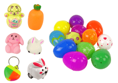 Mamido Sada Velikonočních vajíček s překvapením a kabelkou králíčka