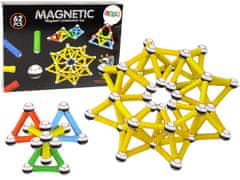 shumee Sada magnetických magnetických bloků 62 prvků
