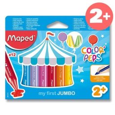 Maped Colorpes Pastelky na svíčky JUMBO 12 barev