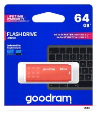 GoodRam Pendrive UME3 USB 3.0 oranžový 64GB