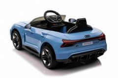 Moje Auto Audi Rs E-Tron Gt Na Baterie Modrá + Dálkové Ovládání