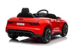 Moje Auto Audi Rs E-Tron Gt Na Baterie Červená + Dálkový Ovladač +