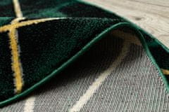 Dywany Łuszczów AKCE: 160x160 (průměr) kruh cm Kusový koberec Emerald 1022 green and gold kruh 160x160 (průměr) kruh