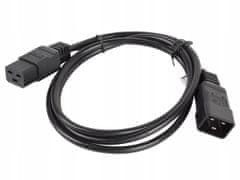 Lanberg Napájecí kabel IEC 60320 C19 1.8m