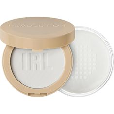 Makeup Revolution Matující a fixační pudr IRL Soft Focus (2 in 1 Powder Translucent) 13 g