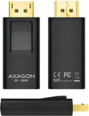 AXAGON Adaptér RVD-HI DisplayPort - HDMI 