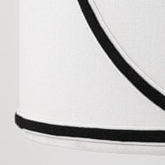 HUDSON VALLEY HUDSON VALLEY závěsné svítidlo ZARA ocel/textil staromosaz/bílá E27 1x60W H381701S-AGB-CE