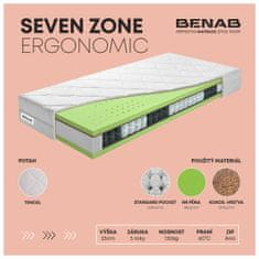 BENAB® SEVEN ZONE ERGONOMIC, 140x200