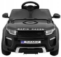 Moje Auto Autíčko Rapid Racer Elektrické Pro Děti Černá +