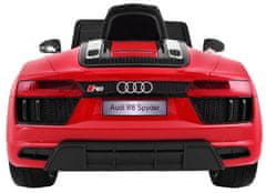 Moje Auto Audi R8 Spyder Na Baterie Červená + Dálkové Ovládání + Ev