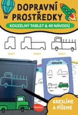 Presco Publishing Kouzelný tablet & 40 návodů – DOPRAVNÍ PROSTŘEDKY