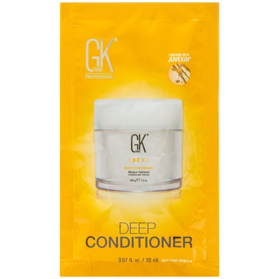 GK Hair Deep vyživující vyhlazující maska 20g, hloubková výživa a vyhlazení vlasů