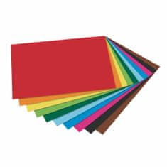FOLIA Tónovaný karton A4 130 gr.10 barev mix/20 archů