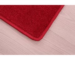 Betap AKCE: 150x150 cm Kusový koberec Eton červený 15 čtverec 150x150