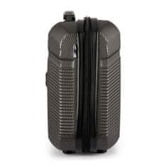 Solier Cestovní kufr 14'' 11L ABS STL945 tmavě šedý