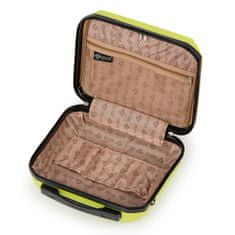Solier Cestovní kufr 14" 11L ABS STL945 žlutý
