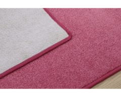 Vopi AKCE: 1000x80 cm Metrážový koberec Eton růžový 11 (Rozměr metrážního produktu Bez obšití)