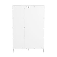 SoBuy SoBuy BZR105-W Prádelní skříň s výklopným sáčkem na prádlo Koš na prádlo Koupelnová skříňka Bílá 60x86x37cm