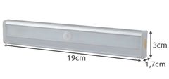 Izoksis LED osvětlení s pohybovým senzorem 10LED, 4x AAA