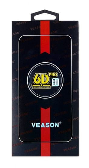 Veason Tvrzené sklo Samsung A22 Full Cover černé 97069
