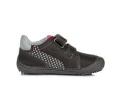 D-D-step dětská obuv 063 11BL dark grey 34