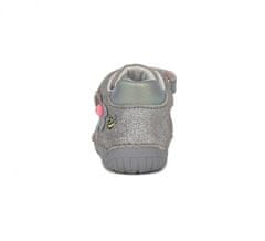 D-D-step dětská barefoot obuv S070 375A Grey 25