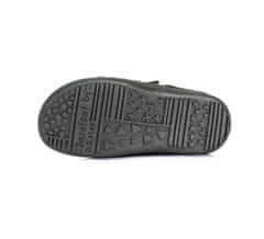 D-D-step dětská obuv 063 11BL dark grey 34