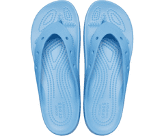 Crocs Classic Platform Flip-Flops pro ženy, 39-40 EU, W9, Žabky, Pantofle, Sandály, Oxygen, Modrá, 207714-4TB