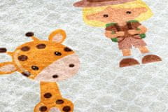Dywany Łuszczów Dětský kusový koberec Junior 52104.801 Safari grey 80x150