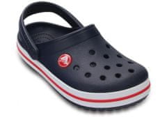 Crocs Crocband Clogs pro děti, 29-30 EU, C12, Pantofle, Dřeváky, Navy/Red, Modrá, 207006-485