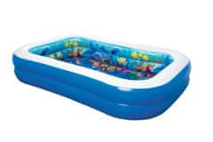 Bestway Nafukovací bazének 3D, 2,62m x 1,75m x 51cm