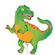Grabo MINI Dinosaurus 14"/35cm fóliový balónek nafukovací
