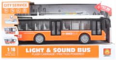 Lamps Trolejbus oranžový na baterie