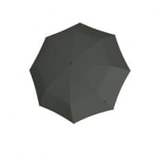 Knirps A.050 MEDIUM DARK GREY - elegantní skládací deštník