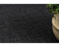 Dywany Łuszczów Kusový koberec Timo 6272 Black – na ven i na doma 120x170