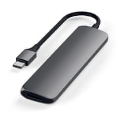Satechi USB-C Slim Multiport Adapter Vesmírně šedá