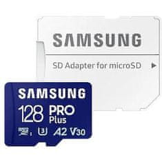 Samsung MicroSDHC 128GB PRO Plus+ SD adp